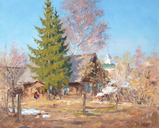 Весной в русской глубинке