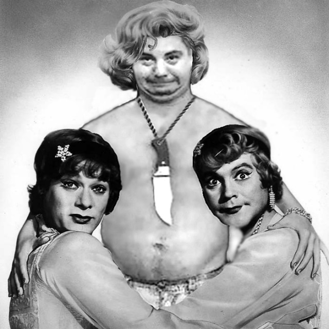 Фотожаба "Грозный пузан"