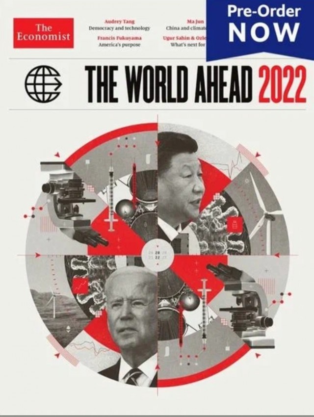 Рождественская обложка The Economist предвещает сложный 2023 год