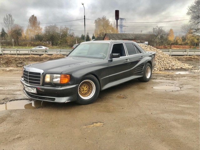 W126 и немного тюнинга. Красивых автофото пост. PS. И W124