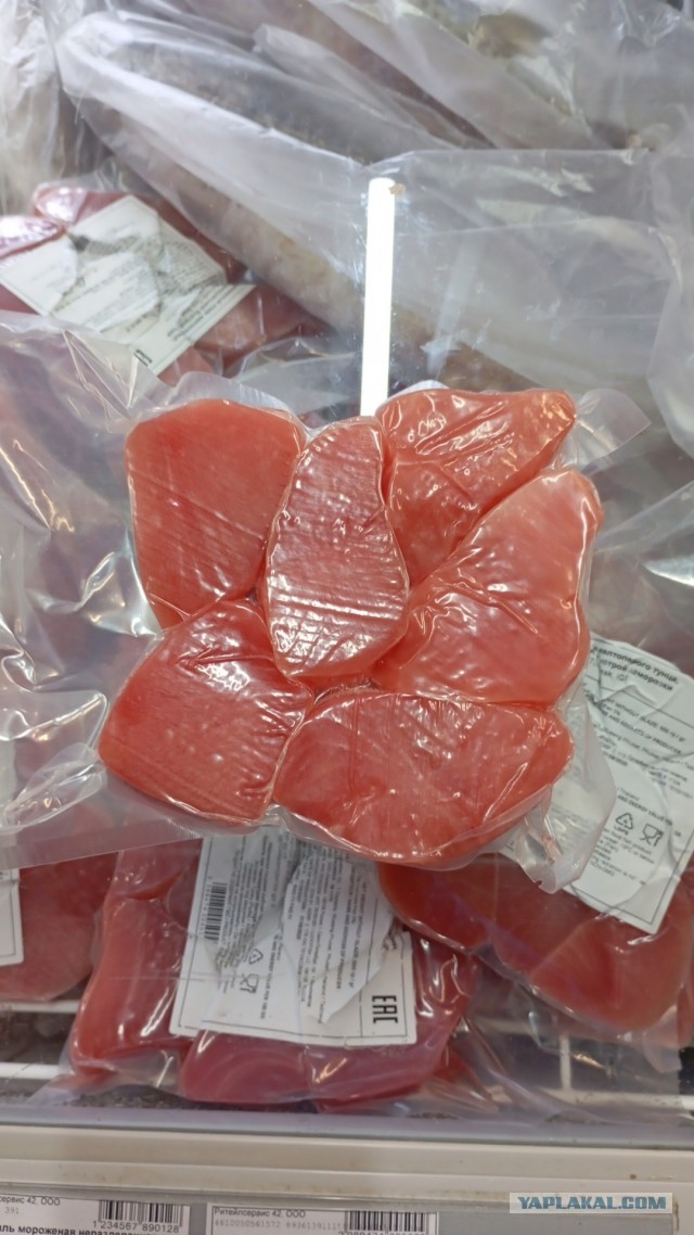 Подскажите рецепт приготовления тунца.