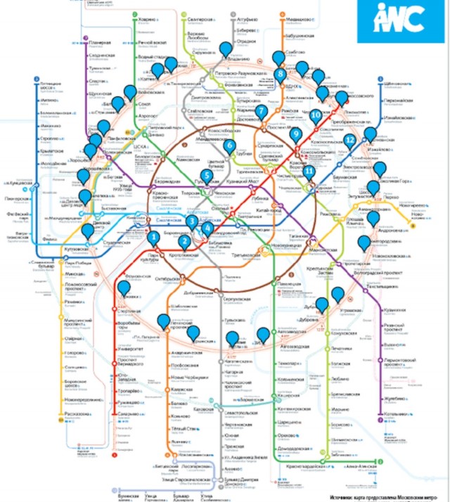 Блины захватывают московское метро