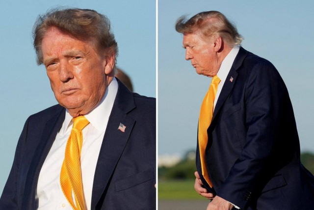 Дональд Трамп перестал быть блондином