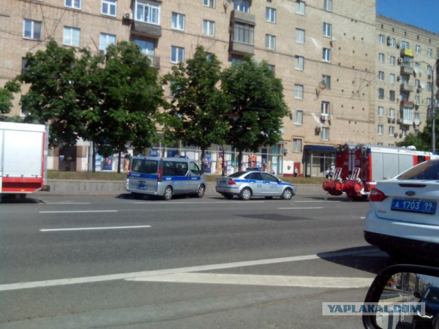 Взрыв газа на Кутузовском в Москве