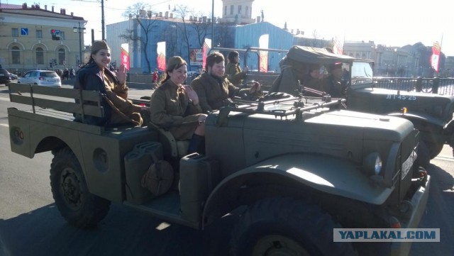 Парад 9 Мая 2015 в Санкт-Петербурге