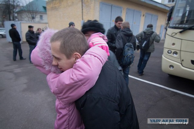 Один день призывника в белорусской армии.