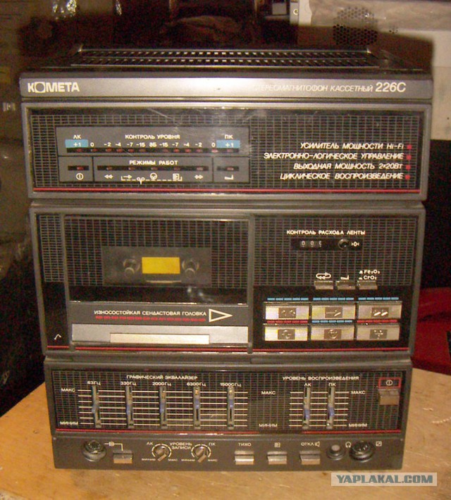 Стационарные кассетные магнитофоны