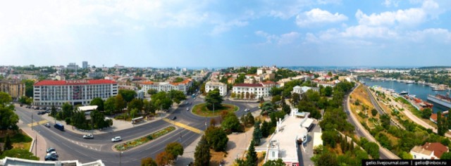 Севастополь и Симферополь с высоты: города пользы и славы