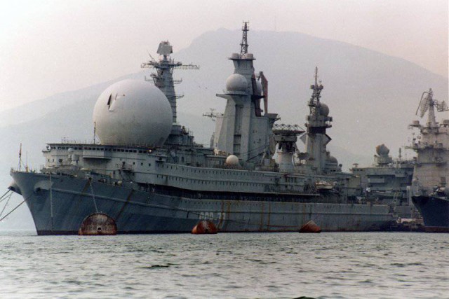 Заброшенный корабль ВМФ