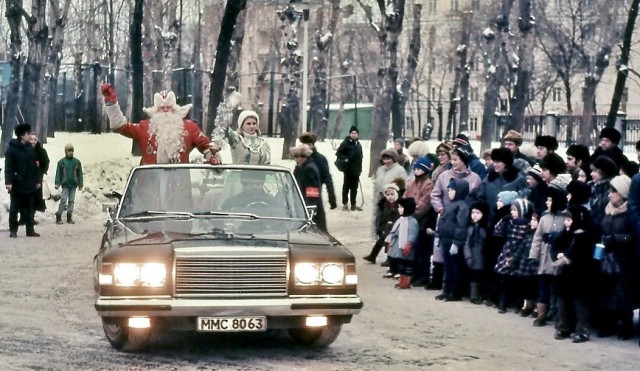 Кадры из автомобильной жизни СССР