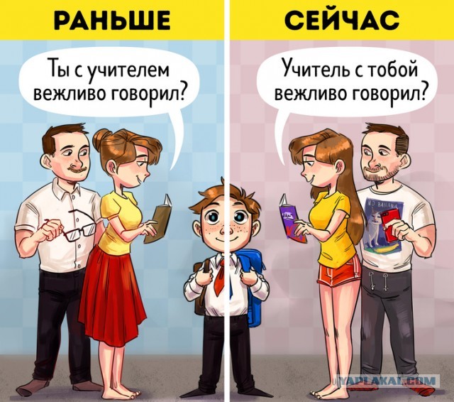 Чем школа начала XX века отличалась от современной