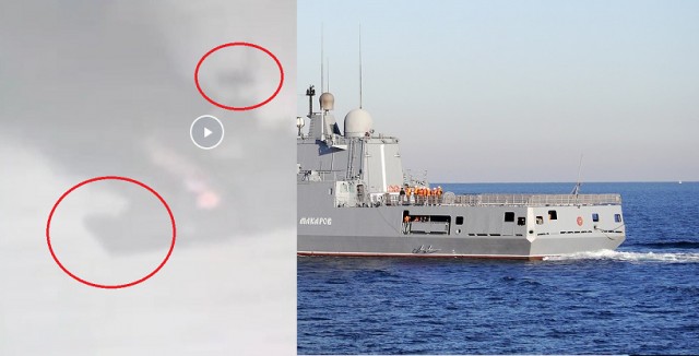 Появились видео, предположительно Адмирал Макаров! По силуэту похож