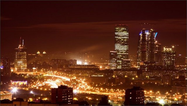 Ночная Москва