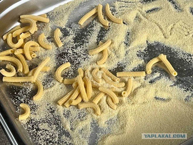 Домашние макароны в томатном соусе