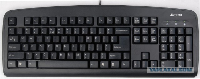 Клавиатура большинства постящих на ЯПлакале