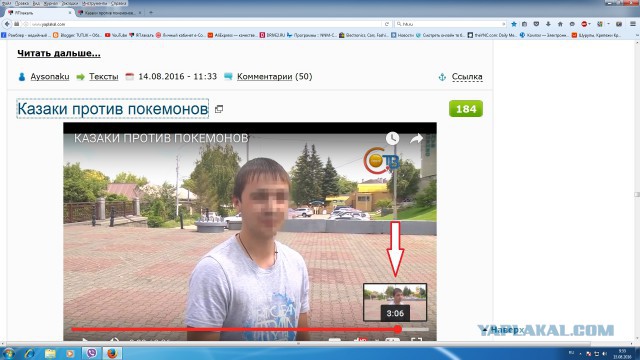 Казаки против покемонов