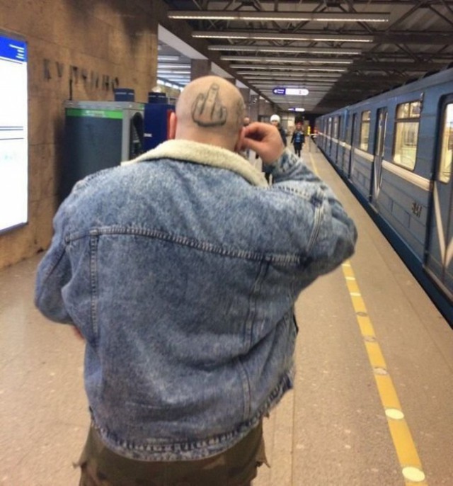 Модники из нашей подземки. Свежее