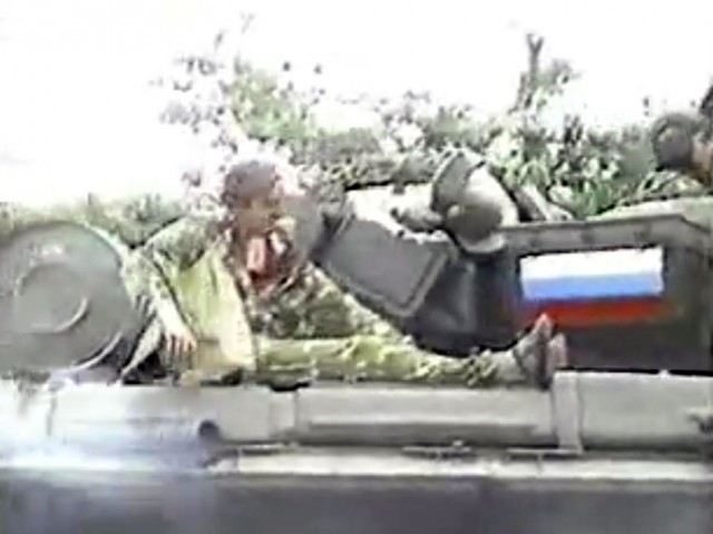 Т-64БВ в бою