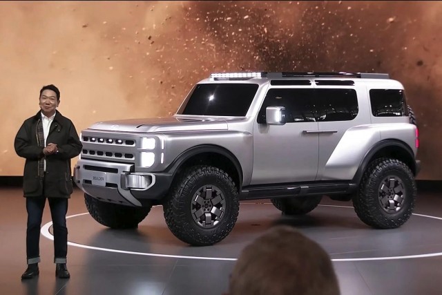 Hyundai Motor 1 апреля провела мировую премьеру концепт-кара Boulder