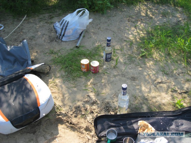 Сплав на байдарке по реке Ока.