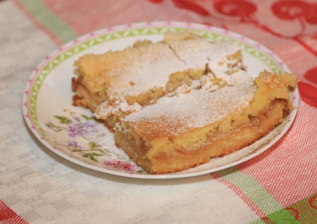 Лимонные брусочки