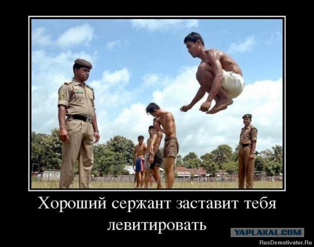 Рожи сержантов армии США