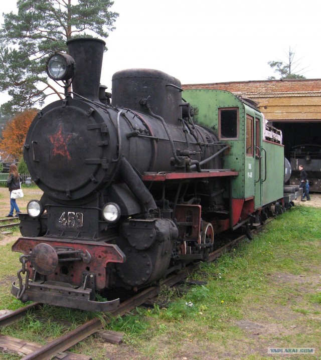 Музей паровозов в Переславль-Залессоком