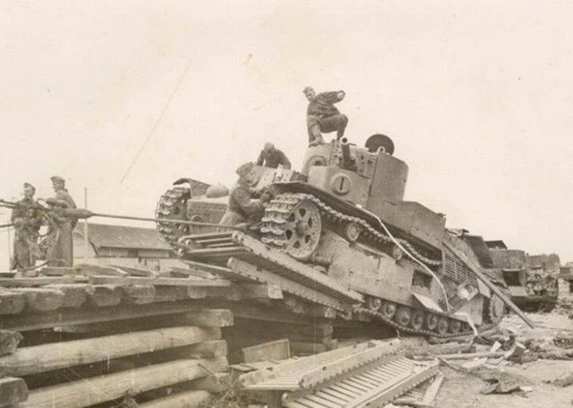 Трагедия начала Великой Отечественной на примере Т-28 и Т-35.