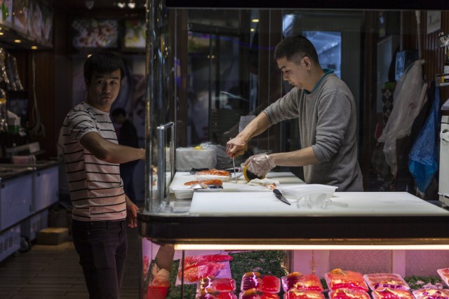 Китайский рынок морепродуктов