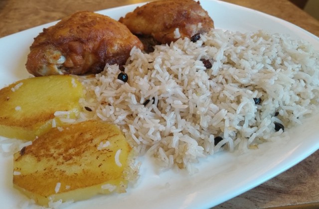 Плов с вишней по - ирански