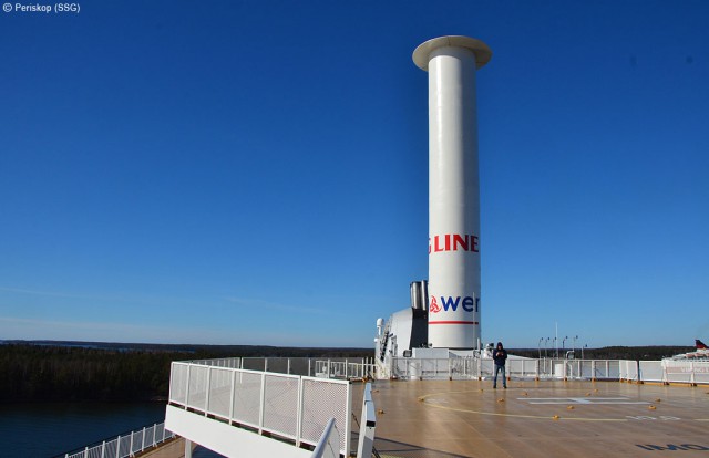 Роторный парус и газовый дизель: поход по Viking Grace