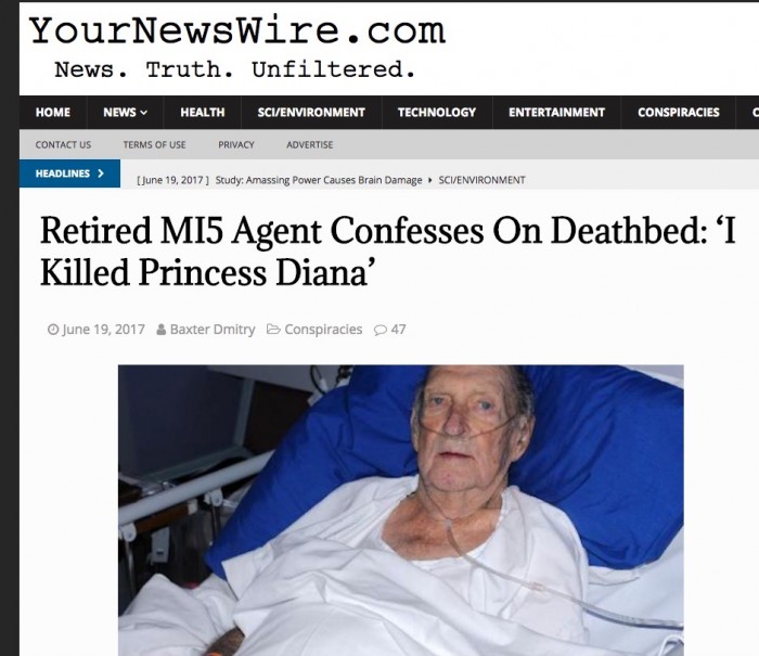 Умирающий наемный убийца службы MI5 признался в убийстве принцессы Дианы по прямому указанию принца Филиппа