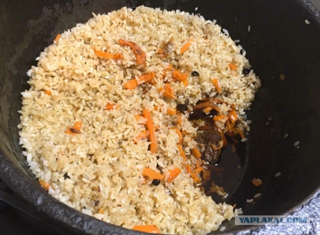 Каша рисовая с мясом
