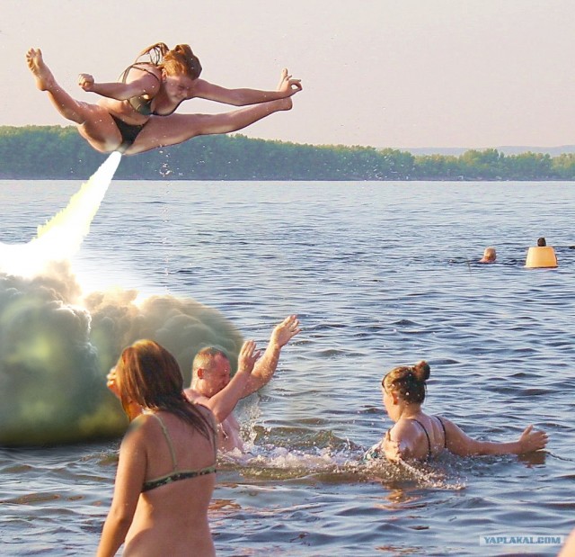 Фотожаба: "Водные Игры"