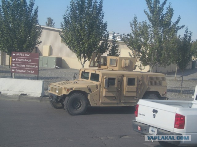 Прогулка по американской военной базе "Ганси"