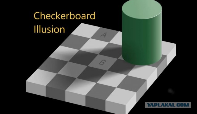 Забавная иллюзия с лицами