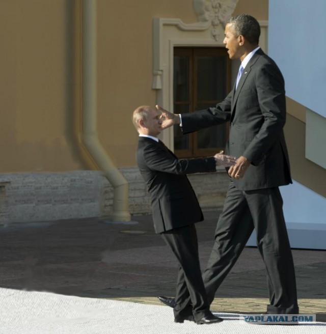 Путин и Обама на G20