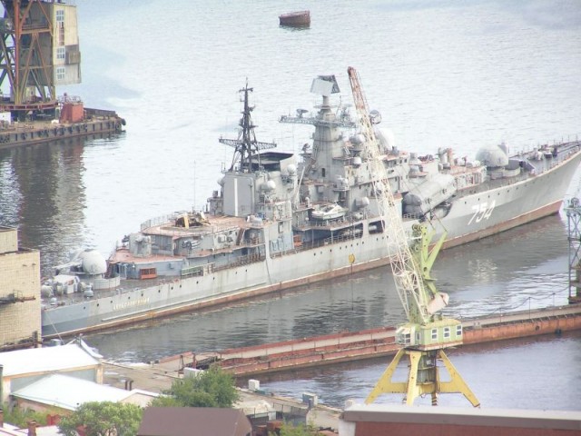 Морские мускулы ВМФ России на ремонте