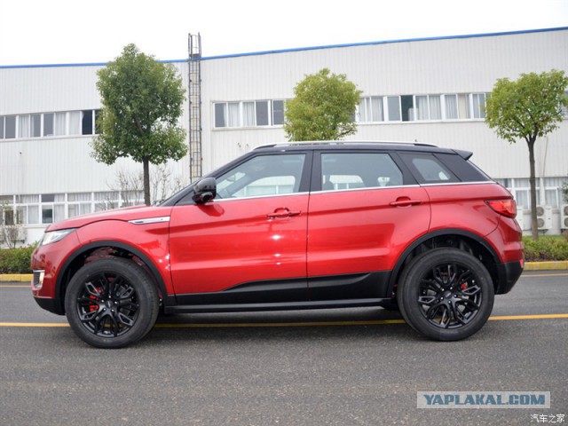 Landwind X7 - Неплохая копия Range Rover Evoque