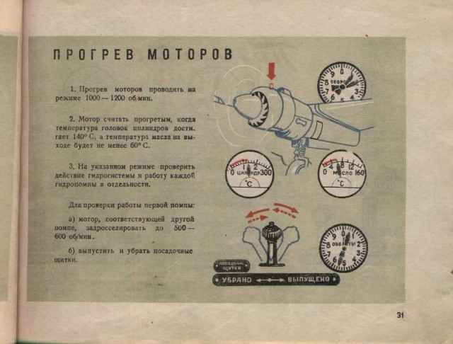Инструкции по технике пилотирования