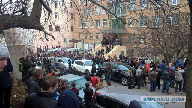 Задержания происходят на антикоррупционных акциях «Он нам не Димон»