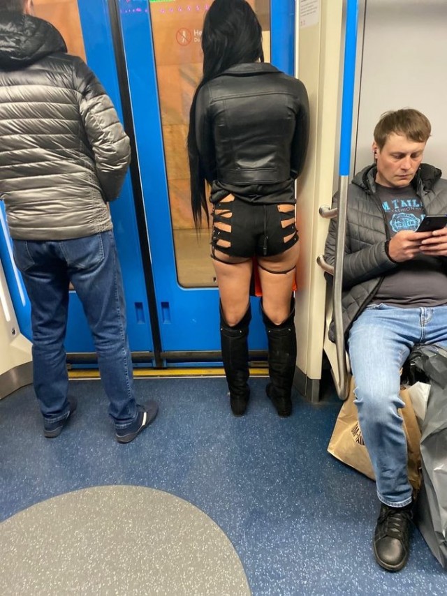 Свежая порция модников из российского метрополитена