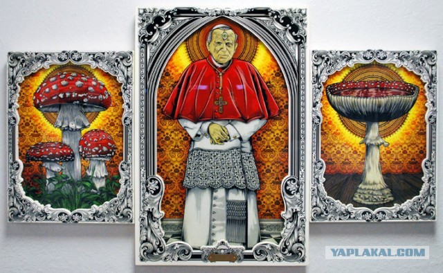 У гроба Папы Иоанна Павла II