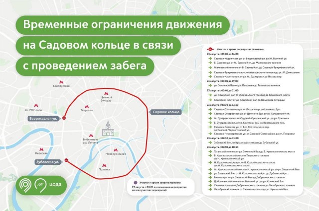 100 тысяч бегунов собрались сегодня на Садовом кольце. В Москве стартовал фестиваль бега