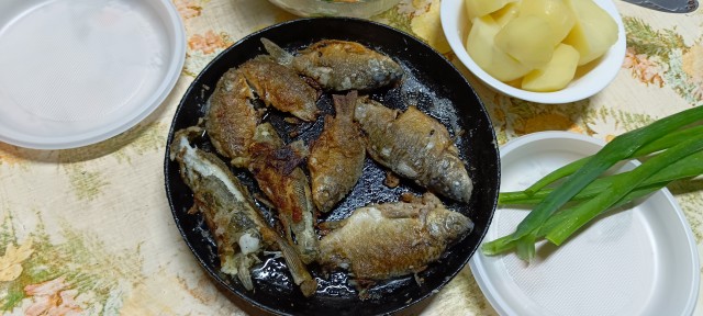 Мужская кулинария. Караси в сметане