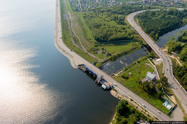 Челябинск с вертолёта