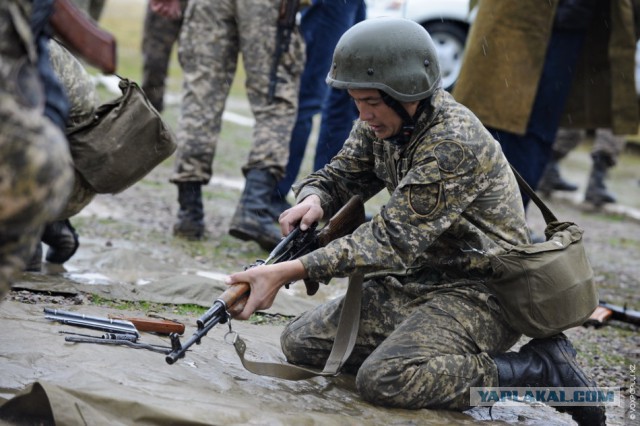 Испытания военных: Сухопутные войска РК