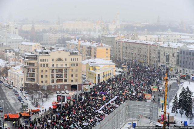 Митинг "за честные выборы" и искусный троллинг