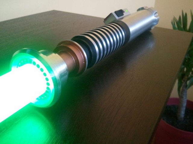 Лазерный меч джедая из "Star Wars"