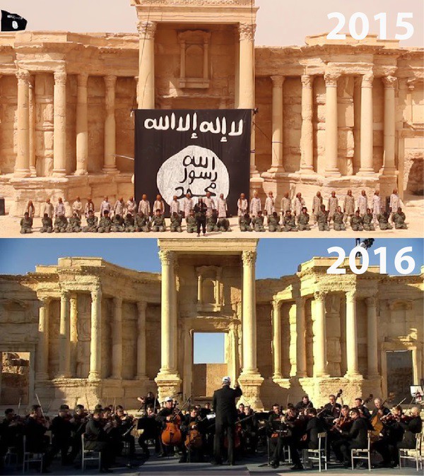 Пальмира. Год назад и сегодня